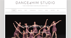 Desktop Screenshot of dance4him.com